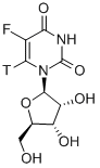 5-FLUOROURIDINE-[6-3H] Structural