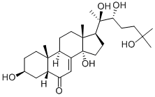 2-DEOXY-20-HYDROXYECDYSONE Structural