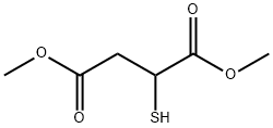 dimethyl mercaptosuccinate Structural