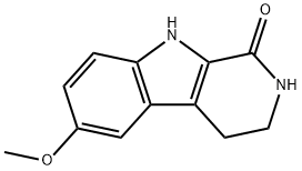 2,3,4,9-tetrahydro-6-methoxy-1H-pyrido[3,4-b]indol-1-one  