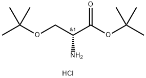 H-D-SER(TBU)-OTBU HCL Structural