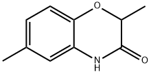 2,6-Dimethyl-2H-benzo[b][1,4]oxazin-3(4H)-one Structural