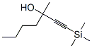 3-Methyl-1-(trimethylsilyl)-1-heptyn-3-ol