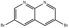 3,6-Dibromo-1,8-naphthyridine Structural