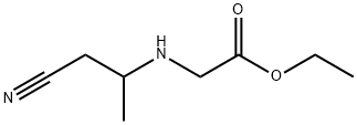 Glycine, N-(2-cyano-1-methylethyl)-, ethyl ester (9CI) Structural