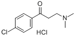 1-(4-CHLOROPHENYL)-3-(DIMETHYLAMINO)PROPAN-1-ONE HYDROCHLORIDE Structural