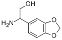 BETA-AMINO-1,3-BENZODIOXOLE-5-ETHANOL Structural