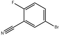 5-Bromo-2-fluorobenzonitrile Structural