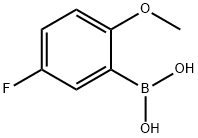 5-Fluoro-2-methoxyphenylboronic acid Structural