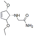 Acetamide, 2-[(2-ethoxy-5-methoxy-3-cyclopenten-1-yl)amino]-, (1alpha,2ba,5ba)- (9CI) Structural