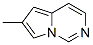 Pyrrolo[1,2-c]pyrimidine, 6-methyl- (9CI) Structural