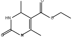 ETHYL 4,6-DIMETHYL-2-OXO-1,2,3,4-TETRAHYDROPYRIMIDINE-5-CARBOXYLATE Structural