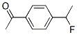 Ethanone, 1-[4-(1-fluoroethyl)phenyl]- (9CI) Structural