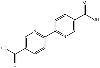 2,2'-Bipyridine-5,5'-dicarboxylic acid Structural