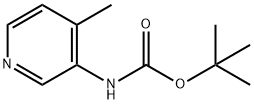 3-(BOC-AMINO)-4-PICOLINE Structural