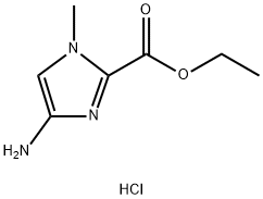 4-AMINO-1-METHYL-1H-IMIDAZOLE-2-CARBOXYLIC ACID ETHYL ESTER HCL Structural