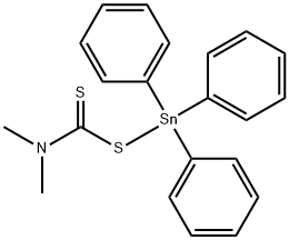 TRIPHENYL TIN-N,N-DIMETHYL DITHIOCARBAMATE Structural