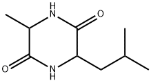 3-ISOBUTYL-6-METHYL-2,5-PIPERAZINEDIONE Structural