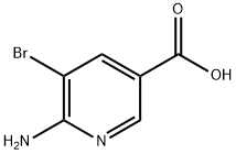 6-AMINO-5-BROMONICOTINIC ACID Structural