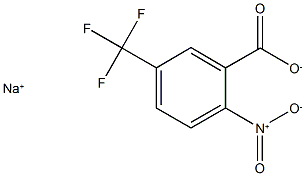 Sodium 2-nitro-5-(trifluoromethyl)benzoate Structural