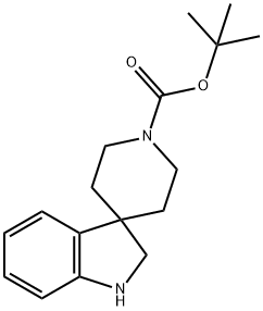 1'-N-BOC-1,2-DIHYDRO-1'H-SPIRO[INDOLE-3,4'-PIPERIDINE] Structural