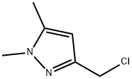 3-(CHLOROMETHYL)-1,5-DIMETHYL-1H-PYRAZOLE Structural