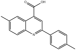 6-METHYL-2-(4-METHYLPHENYL)QUINOLINE-4-CARBOXYLICACID