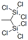 ethylidenebis[trichlorosilane]  Structural