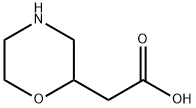 2-MORPHOLINEACETIC ACID Structural