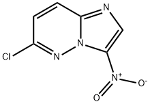 6-CHLORO-3-NITRO-IMIDAZO[1,2-B]PYRIDAZIN Structural