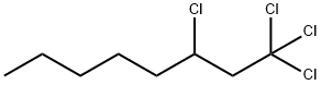 1,1,1,3-TETRACHLOROOCTANE Structural