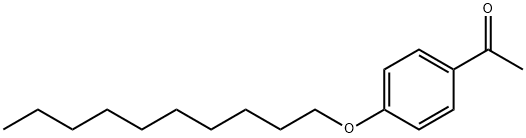 4'-DECYLOXYACETOPHENONE Structural