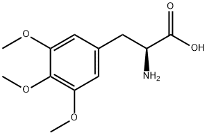 2-AMINO-3-(3,4,5-TRIMETHOXY-PHENYL)-PROPIONIC ACID Structural