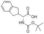 BOC-D-(2-INDA)GLY-OH Structural