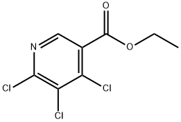 4,5,6-TRICHLORONICOTINIC ACID ETHYL ESTER Structural