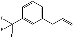 3-[(3-TRIFLUOROMETHYL)PHENYL]-1-PROPENE Structural