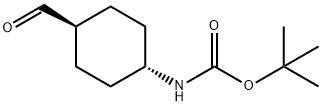 TERT-BUTYL TRANS-4-FORMYLCYCLOHEXYLCARBAMATE Structural