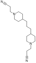 4,4'-TRIMETHYLENE-BIS(PIPERIDINOPROPIONITRILE) Structural