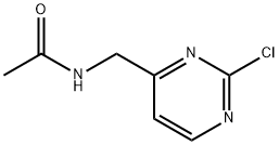 Acetamide,  N-[(2-chloro-4-pyrimidinyl)methyl]- Structural