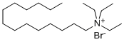 TETRADECYLTRIETHYLAMMONIUMBROMIDE Structural