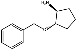 (1S,2S)-(+)-2-Benzyloxycyclopentylamine Structural