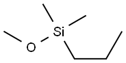 DIMETHYLMETHOXY-N-PROPYLSILANE Structural