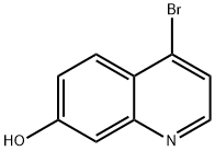 4-Bromo-7-hydroxyquinoline Structural