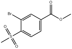 Methyl 3-BroMo-4-(Methylsulfonyl)benzoate