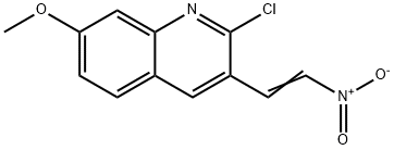 E-2-CHLORO-7-METHOXY3-(2-NITRO)VINYLQUINOLINE