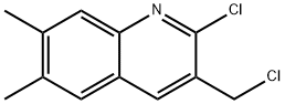 2-CHLORO-3-CHLOROMETHYL-6,7-DIMETHYLQUINOLINE