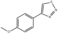 4-(4-METHOXYPHENYL)-1,2,3-THIADIAZOLE Structural