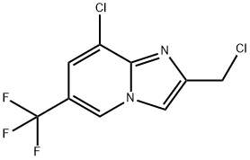 8-CHLORO-2-CHLOROMETHYL-6-TRIFLUOROMETHYL-IMIDAZO[1,2-A]PYRIDINE