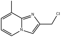 2-Chloromethyl-8-methyl-imidazo[1,2-a]pyridine Structural