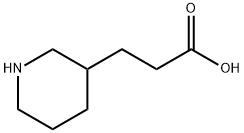 3-PIPERIDIN-3-YL-PROPIONIC ACID Structural